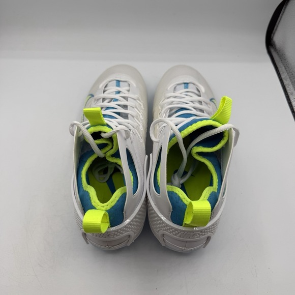 Nike Huarache 9 Elite Mid Lax SE Lacrosse Cleats Mens Size 12.5 White FV6149-100 main image 4